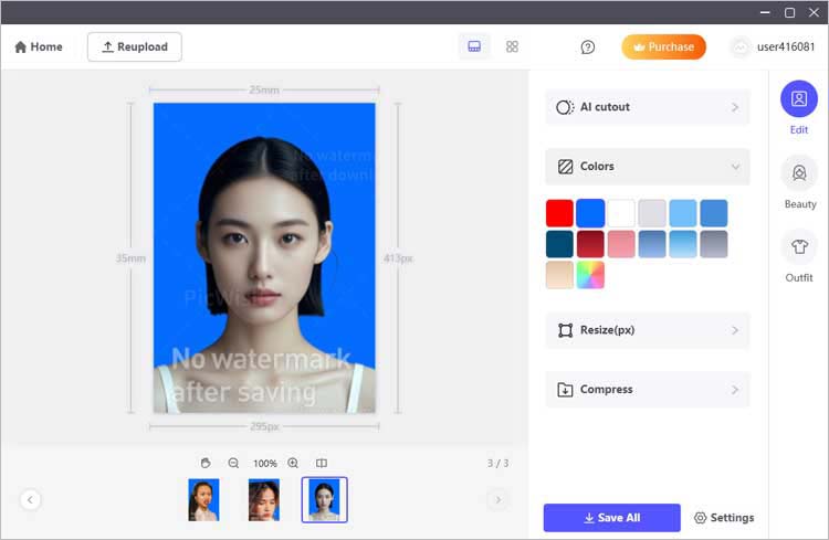 edit your id photos