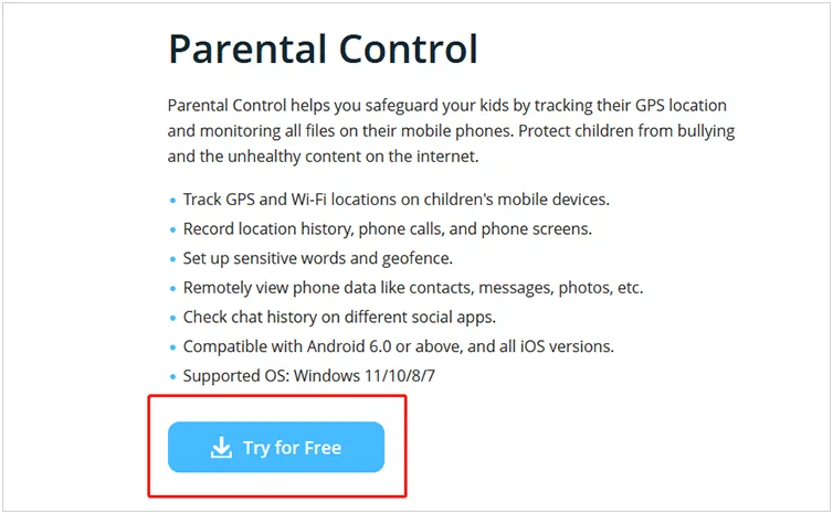 purchase parental control