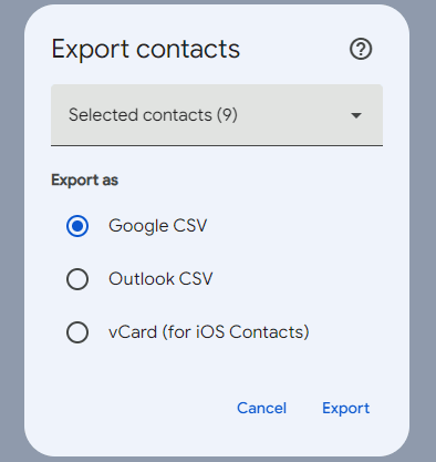 restore deleted contacts with google contacts