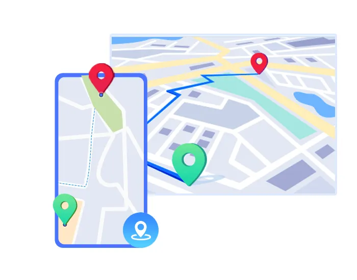 change virtual location flexibly