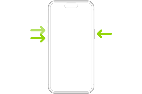 ホームキーなしでiPhoneを強制再起動する