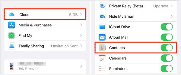 recuperare i contatti cancellati dal backup icloud