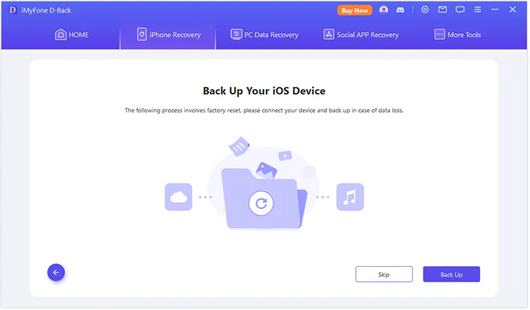 back up your iphone data before restoring icloud backup