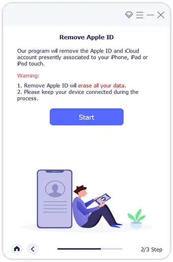 Beginnen Sie mit dem Entfernen der Apple-ID