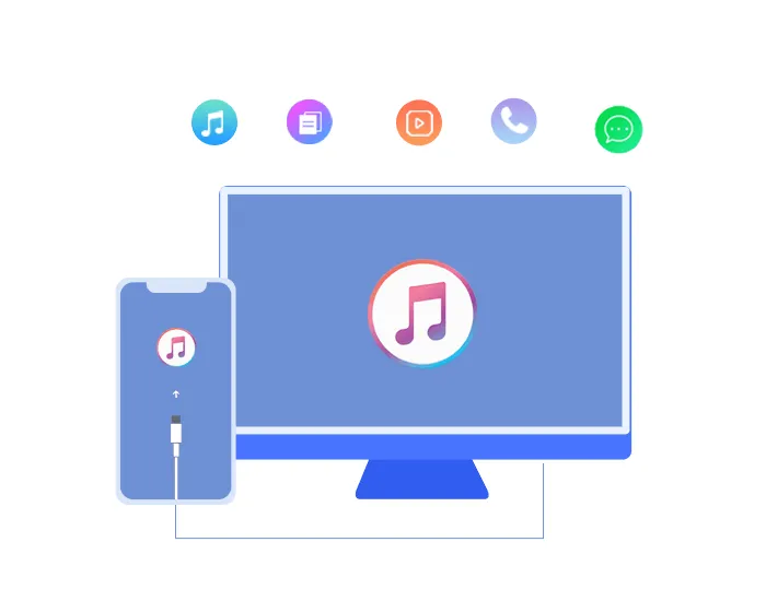 itunes を使わずに iPhone データを転送および管理する