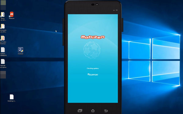 Trasmetti Android su laptop con Mobizen