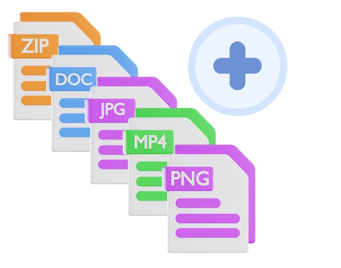 compatibile con la maggior parte dei formati di file