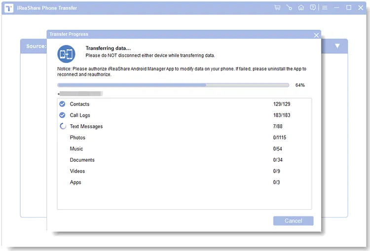 iniziare a trasferire file tra dispositivi Android