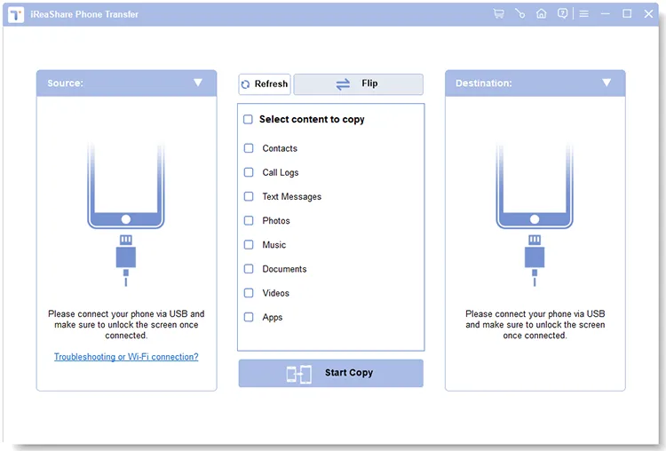 conectar telefones Android ao PC