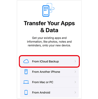 restore pictures from icloud backup