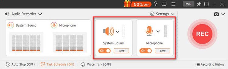 choose audio source