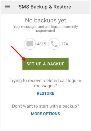 transfer sms with sms backup and restore